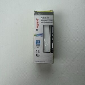 Legrand Radiant Lighted Paddle Switch